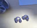 SANAG塞那S7SUltra 蓝牙耳机耳夹式挂耳式运动AI智能录音实时无线翻译耳机 暮光紫 实拍图