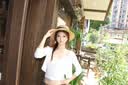 旋士2026新法式草帽女遮阳帽平顶草编帽子海边沙滩度假礼帽编织防晒帽 【凹顶卡其+黑带】旅行拍照超出片 实拍图