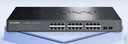 普联（TP-LINK）24口全千兆+2千兆SFP PoE交换机 企业级分流器 分线器TL-SG1226P 实拍图