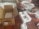友家铺子（Biooner） 全自动底部双上水电热烧水壶泡茶专用玻璃烧水器茶台一体茶桌嵌入式电茶炉茶具套装 1L 双壶加水-亮光金-清洁款（37*20cm） 实拍图