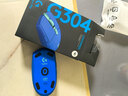 罗技（G）G304 LIGHTSPEED无线游戏鼠标 轻质便携 鼠标宏 三角洲FPS无畏契约打瓦必备 生日礼物 蓝色 实拍图