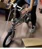大行（DAHON）折叠自行车14英寸超轻迷你便携小轮男女式单车BYA412  银色 实拍图