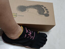 Vibram五指鞋女运动鞋轻便透气赤足跑步鞋健身训练休闲鞋五趾鞋  KSOEVO 黑/玫粉色（建议拍大一码） 39 实拍图
