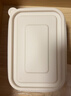 特美居（temeiju）玉米淀粉饭盒一次性餐盒食品级打包盒带盖可微波750型方形*8套 实拍图
