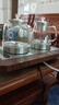 丰谷全自动上水电热水壶 茶台烧水壶 家用办公嵌入式茶桌茶几一体机茶具电茶炉套装 1L （37*20cm）底部双加水拉丝银-蒸茶款 实拍图