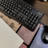 罗技（Logitech）MK120 键鼠套装 有线键鼠套装 办公键鼠套装 电脑键盘 USB即插即用 全尺寸 黑色 实拍图