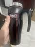 膳魔师（THERMOS）保温杯保温瓶不锈钢带把手可车载真空热水瓶桌面泡茶杯SK-1000 CBW 咖啡色 470ml 实拍图