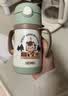 膳魔师（THERMOS）儿童吸管保温保冷杯超轻316L不锈钢学生杯幼儿园婴儿水杯TCKC 实拍图