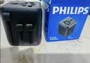 飞利浦（PHILIPS）侧插2位出国转换插头全球通用国际旅行插座转换器/英标欧标美标澳标日本德国泰国香港新加坡适用黑 实拍图