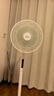 美的（Midea）【幸运草安睡1S】直流变频语音遥控电风扇家用卧室静音落地式风扇台式抗菌大风力一级能效节能电扇 实拍图