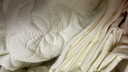 洁丽雅（Grace）A类抗菌夹棉床笠可水洗床罩床垫保护套 奶白1.5米 实拍图