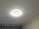 欧普照明（OPPLE）卧室吸顶灯具走廊灯过道灯阳台玄关灯简约小吸顶灯三防一体快装 星空面罩【白光】36瓦/2800lm/直径40cm 实拍图