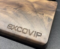 宜适酷（EXCO）胡桃木104键实木 键盘托机械键盘手托电脑掌托鼠标垫护腕垫电竞木质腕托108键大号9542 实拍图