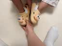 欧孕（OUYUN）童洞洞鞋宝宝拖鞋秋季男女童室内防滑凉拖婴儿软底洗澡鞋子 向日恐龙 14 cm 【适合脚长13.1-14.0cm】 晒单实拍图