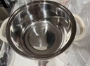 美的（Midea）电煮锅 0涂层不锈钢 宿舍小电锅 多功能家用宿舍泡面小火锅 2.6L蒸煮一体电热锅 XZC2066G 配蒸笼 实拍图
