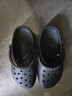 卡骆驰（CROCS）檀健次同款经典洞洞鞋轻便百搭女沙滩鞋包头拖鞋男鞋|10001 黑色-001(含智必星) 37 /38(230mm) 晒单实拍图