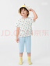 巴拉巴拉儿童睡衣套装夏空调服男童女童家居服宝宝短袖短裤舒适莱赛尔亲肤 实拍图