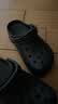 卡骆驰（CROCS）檀健次同款经典洞洞鞋轻便百搭女沙滩鞋包头拖鞋男鞋|10001 黑色-001(含智必星) 36 /37(220mm) 实拍图