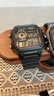 卡西欧（CASIO）复古小方块休闲学生表 多功能户外防水男士手表 AE-1200WH-1AVDF 实拍图