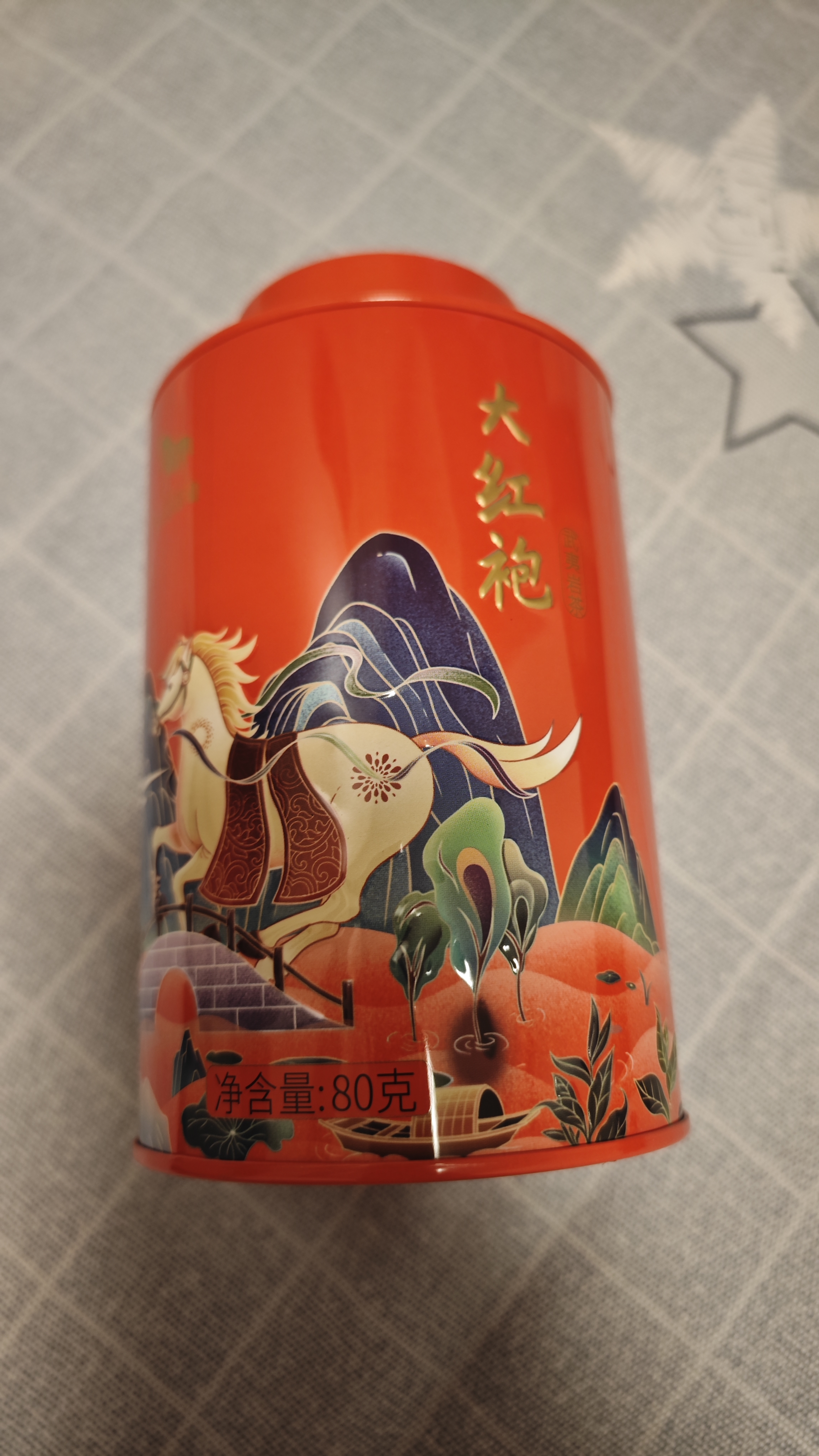 八马茶业 红茶 大红袍 铁观音 普洱 龙井茶 任选 茶叶自己喝 罐装 赠礼袋 288g（金骏眉+铁观音+大红袍） 实拍图