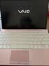 VAIO【国家补贴15%】SX12 轻薄便携笔记本电脑12.5英寸 Win11家庭版 (i7-1360P 16G 512GB SSD) 樱花粉 实拍图