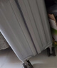 袋鼠行李箱次日达小型可登机箱学生儿童拉杆箱旅行箱男女生密码箱皮箱 岩石灰14英寸20x30x40-背置杯架+手机支架 出差旅游大容量可上飞机春秋航空登机箱 实拍图