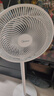 美的（Midea）电风扇 家用七叶立式落地扇宿舍卧室轻音节能摇头桌面小风扇大风力空气循环风扇 SAF30AC 实拍图