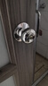 飞球( Fly.Globe) 球形锁 门锁室内卧室卫生间门锁304不锈钢锁通用款 实拍图