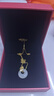 央创时尚平安扣和田玉玉吊坠项链女款S925饰品老婆女士生日礼物母亲妈妈 实拍图
