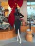 百丽七夕礼物通勤高跟鞋女26春款优雅真皮单鞋婚鞋JD013AQ6 米色 35 实拍图