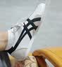 Onitsuka Tiger鬼塚虎男女款复古德训鞋轻便透气运动休闲板鞋TOKUTEN 1183B938 白色/黑色 42 实拍图