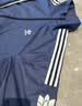adidas宽松日常舒适运动夹克外套男女春季新款阿迪达斯官方三叶草   深蓝（推荐选大一码)   XS 实拍图