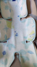 babycare自然凉选车席透气宝宝专用手推车坐垫通用席子薄荷冰柠38×70CM 实拍图