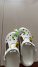 卡骆驰（CROCS）经典玛丽珍芭蕾洞洞鞋|210581 黑色   39 (240mm) 实拍图