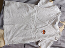 真维斯（Jeanswest）短袖t恤女夏季天蓝色V领内搭低领上衣服2026年新款正肩短袖女生 实拍图