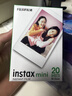 INSTAX富士instax立拍立得 mini相纸 白边双包20张(适用miniSE/11/12/40/90/LiPlay/EVO/Link3) 实拍图