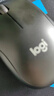 罗技（Logitech）M221无线鼠标 办公鼠标 静音鼠标 笔记本台式机家用带USB接收器 多色可选 B220 黑色+【小G鼠标垫】 实拍图