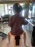爱尔威（Airwheel）电动行李箱可登机代步智能拉杆箱可坐旅行箱包20英寸豪华版—粉 实拍图