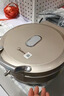 美的（Midea）电饼铛 小钢炮0涂层316L不锈钢电饼档 家庭用40mm超深双面加热 煎饼锅烤肉锅烙饼锅早餐机电煎锅s1 实拍图
