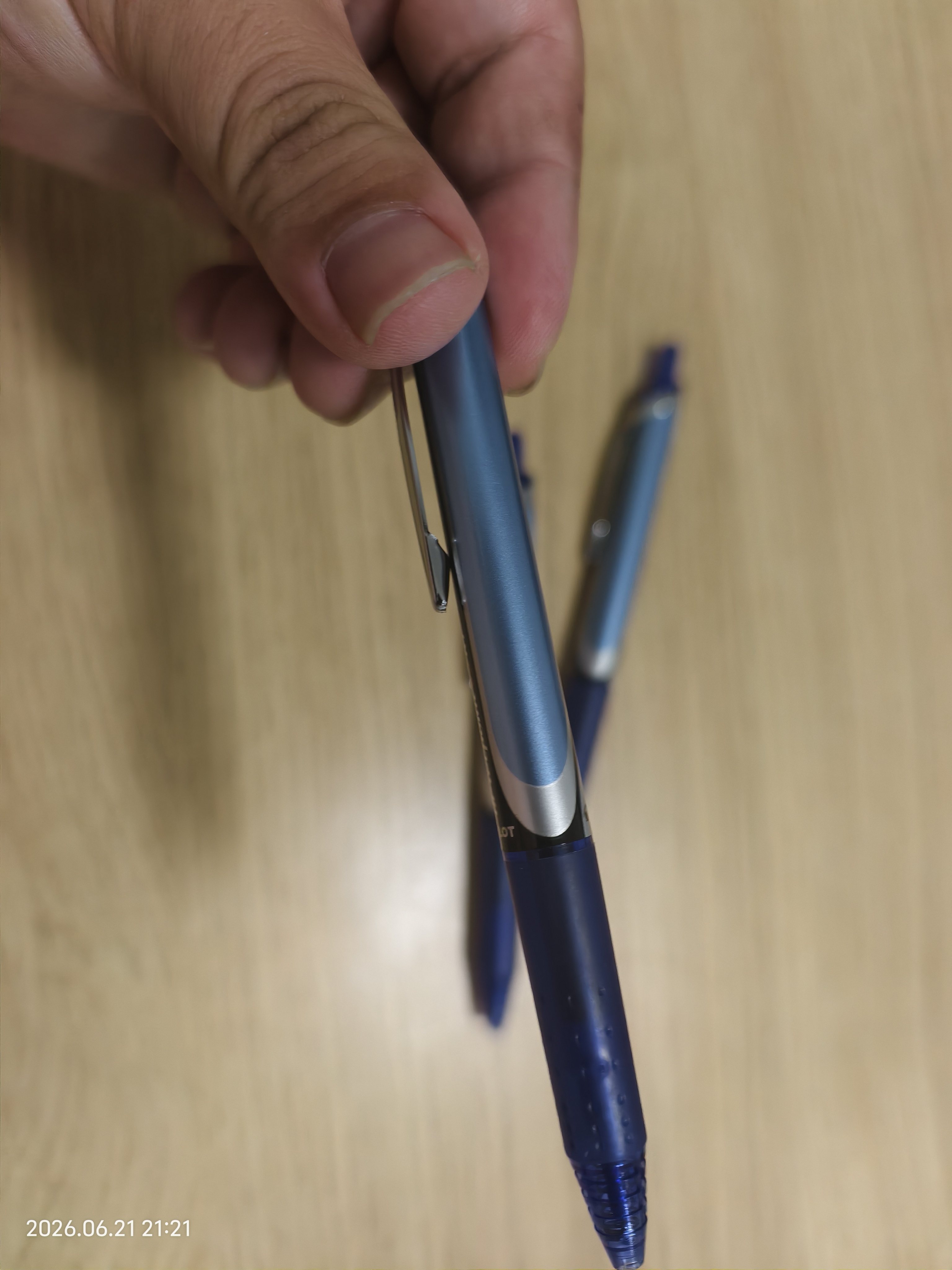 百乐（PILOT）BXRT-V5开拓王按动蓝色中性笔0.5mm签字笔商务水笔学生考试刷题笔高颜值文具套装 12支 实拍图