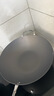 RIVER LIGHT日本超轻纯铁锅炒锅无涂层炒菜锅33cm家用熟铁锅燃气灶电磁炉通用 实拍图