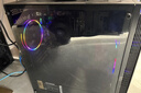 爱国者（aigo）JV13黑色 电脑台式主机箱 桌面matx小机箱（透明侧板/ITX主板/240水冷/RGB灯条） 实拍图