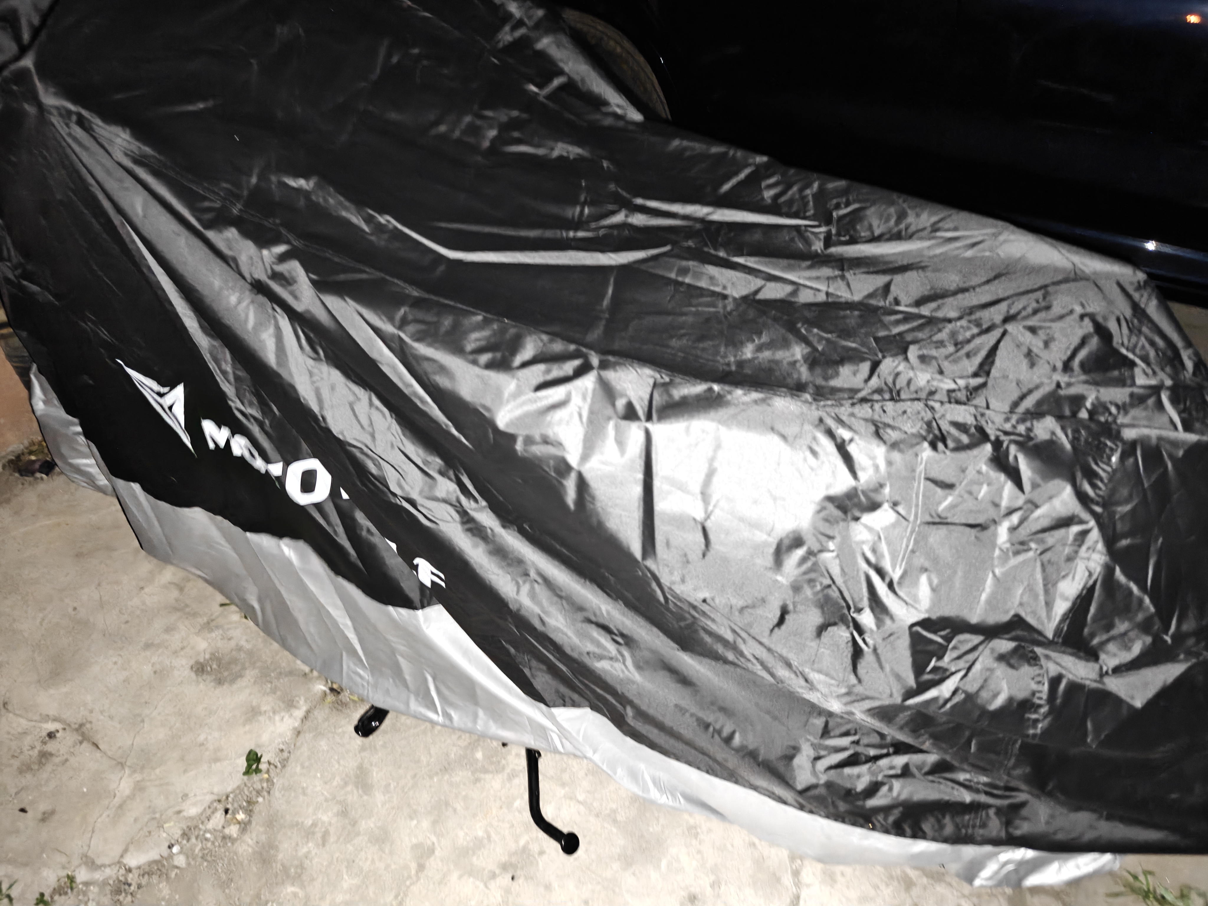 摩多狼（MOTOWOLF）摩托车车罩车衣电动车宝马哈雷防晒防雨防尘罩踏板车车套加厚加大 实拍图
