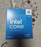 英特尔（Intel）酷睿14代 i5处理器14600KF 14核20线程 24M三级缓存 盒装台式机CPU 游戏办公剪辑 实拍图