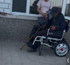 迈卡侬德国电动轮椅代步车全自动可躺轻便折叠老人残疾电动车万向轮神器 低靠背电助力丨500W增程电机/铅电36里/终身保修 实拍图