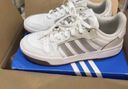 adidas ENTRAP美式校园风运动少年感复古篮球风板鞋男女阿迪达斯 汉玉白/岩层橄榄绿/银灰绿   40 实拍图