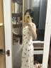 Fabrique月光白樱桃印花法式甜美收腰鱼尾连衣裙2026年春夏新品 月光白 S /P 晒单实拍图