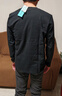 JEANSWEST LIFE真维斯长袖t恤男潮春秋纯棉白色打底衫学生宽松圆领纯色内搭上衣A 实拍图