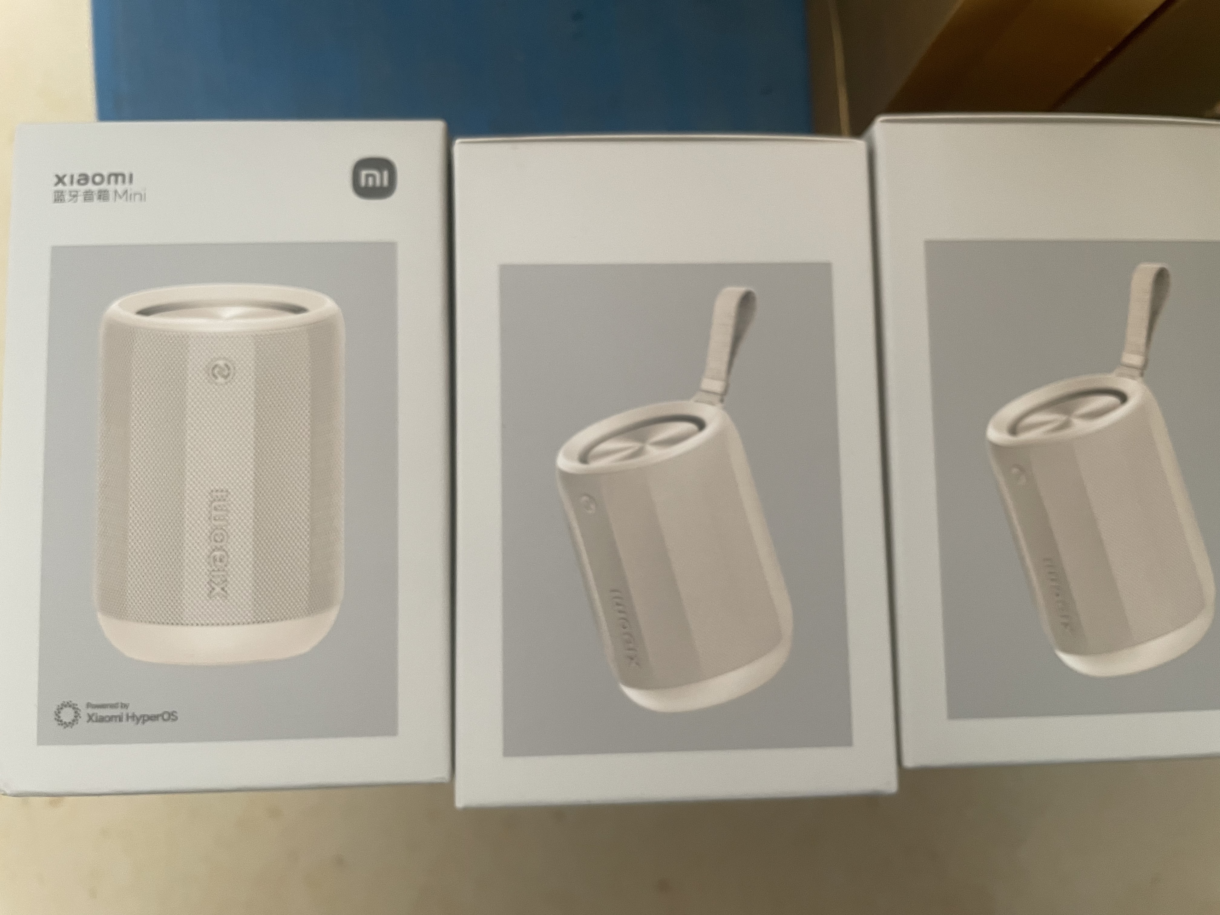 小米（MI）Xiaomi 蓝牙音箱音响 Mini浅咖色 声学小钢炮小米澎湃智联 户外防尘防水露营NFC 高保真 礼物家用 实拍图