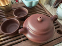 百年利永宜兴紫砂壶纯全手工原矿紫泥小仿古壶功夫茶具泡茶壶一壶两杯套装 实拍图